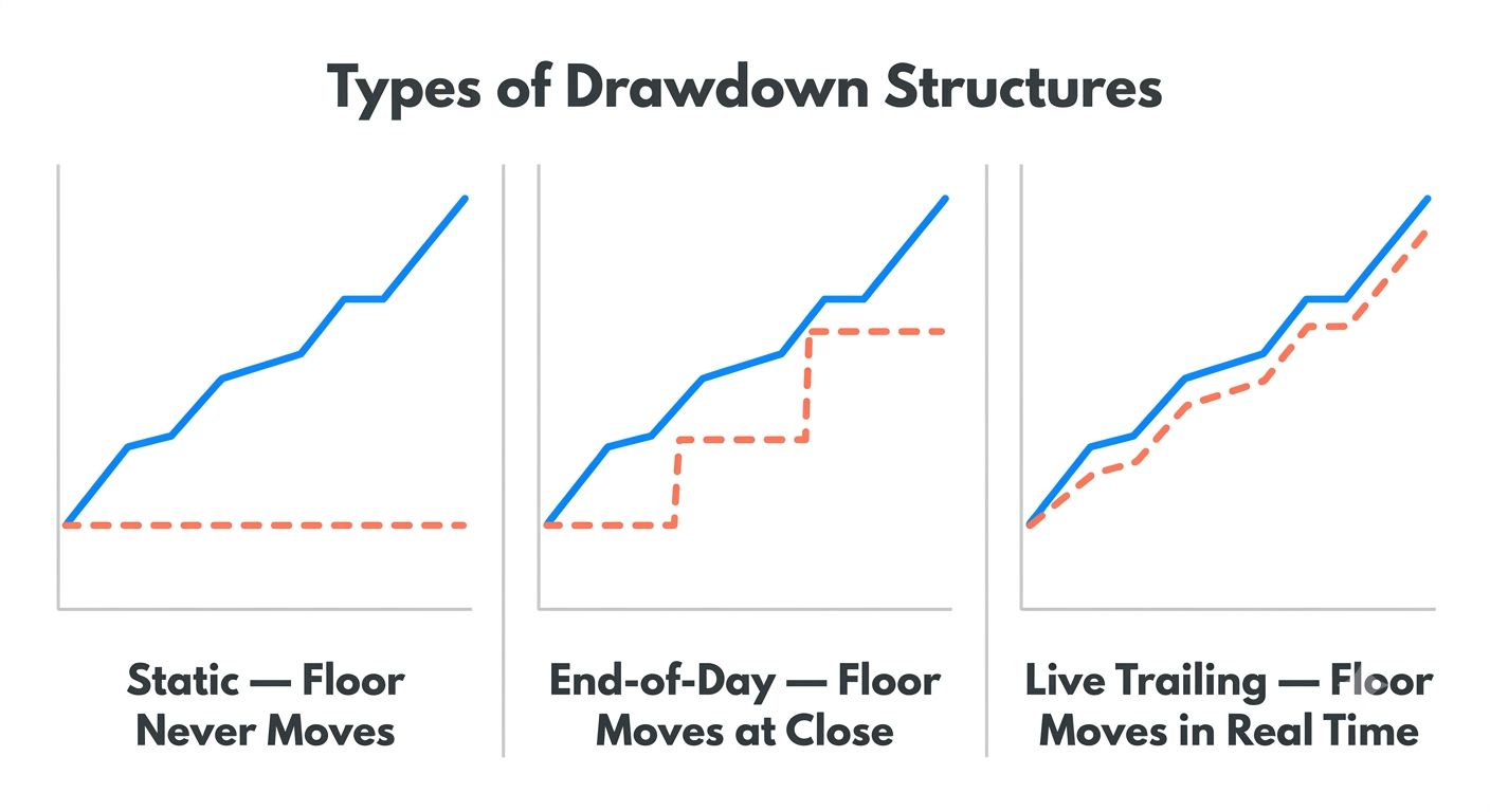Types of Drawdown Structures