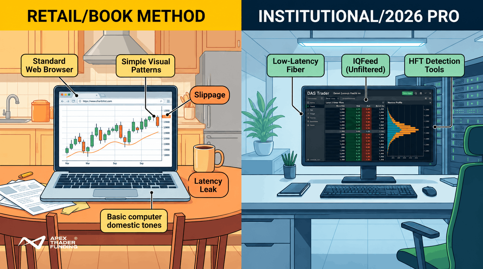Retail vs. Institutional Infographic